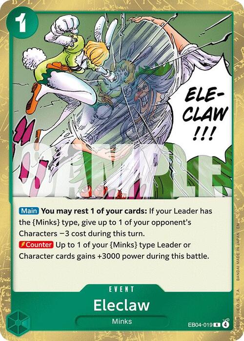 Eleclaw Card Front