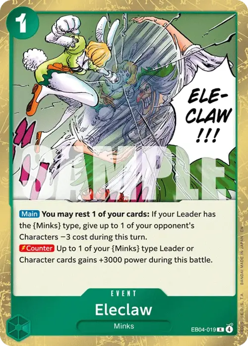 Eleclaw Card Front