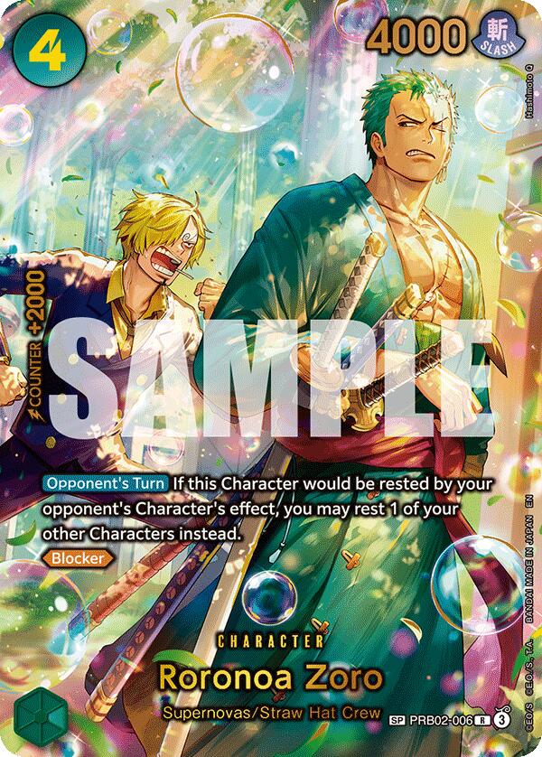 Roronoa Zoro OP-14: The Azure Sea's Seven | One Piece | CardTrader