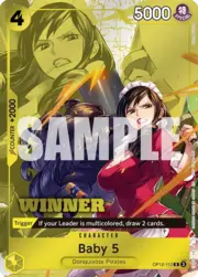 Baby 5 · Winner Pack 2026 Vol.1 OP12-112