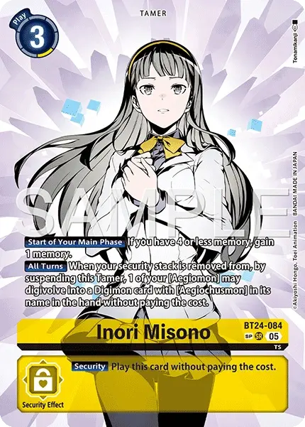Inori Misono Card Front