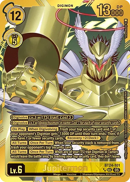 Jupitermon Card Front