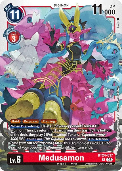 Medusamon Card Front
