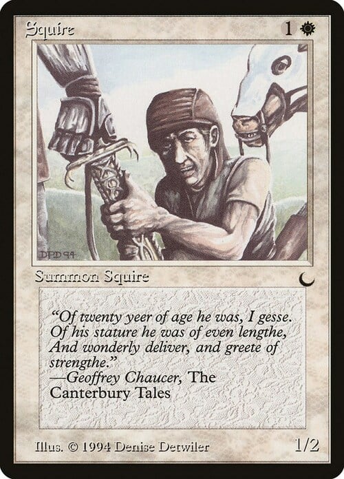 Squire Card Front
