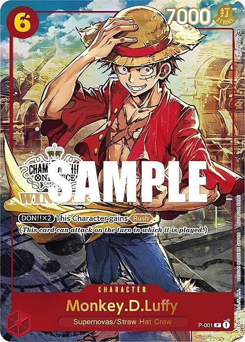 Monkey.D.Luffy Card Front