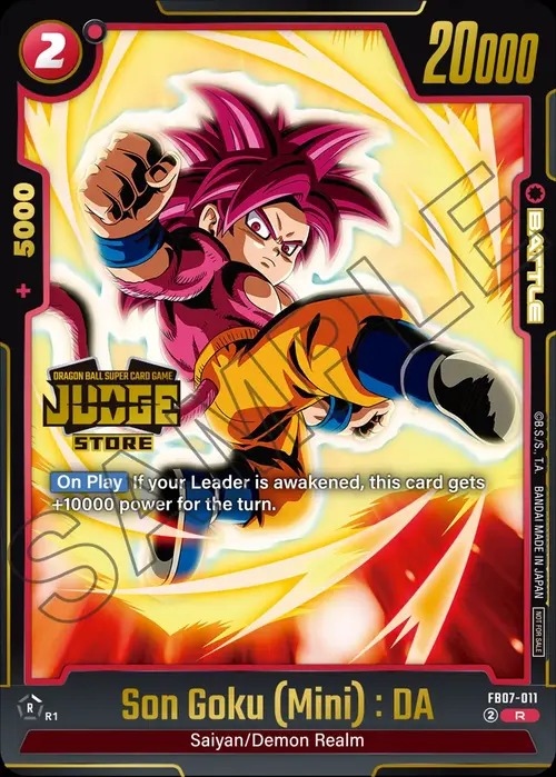 Son Goku : DA // Son Goku : DA Card Front