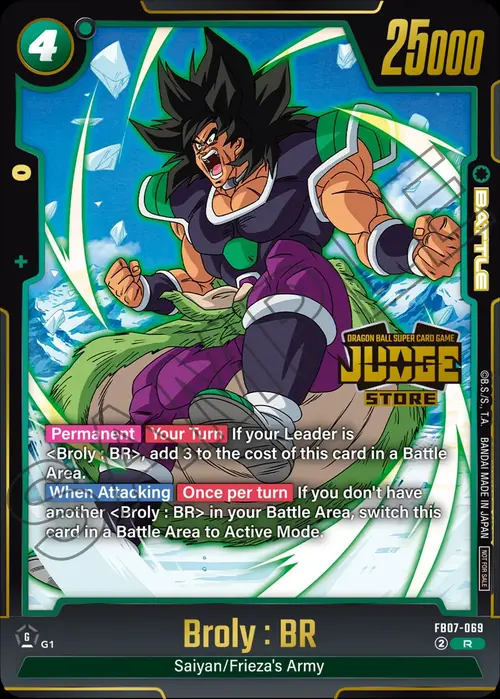 Broly : BR Card Front