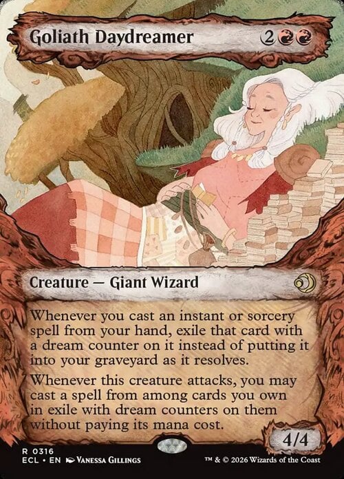 Goliath Daydreamer Card Front