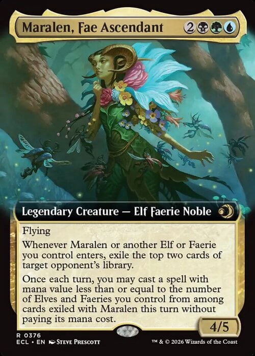 Maralen, Fae Ascendant Card Front