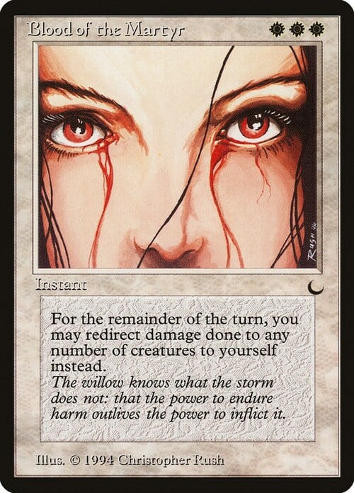 Blood of the Martyr Card Front