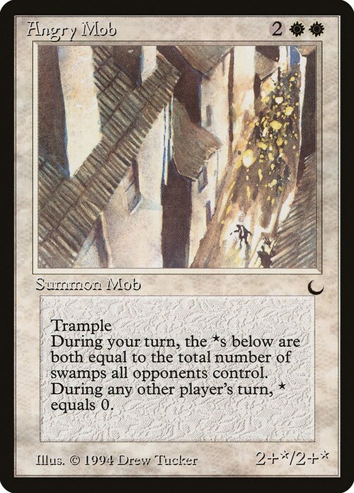 Angry Mob Card Front