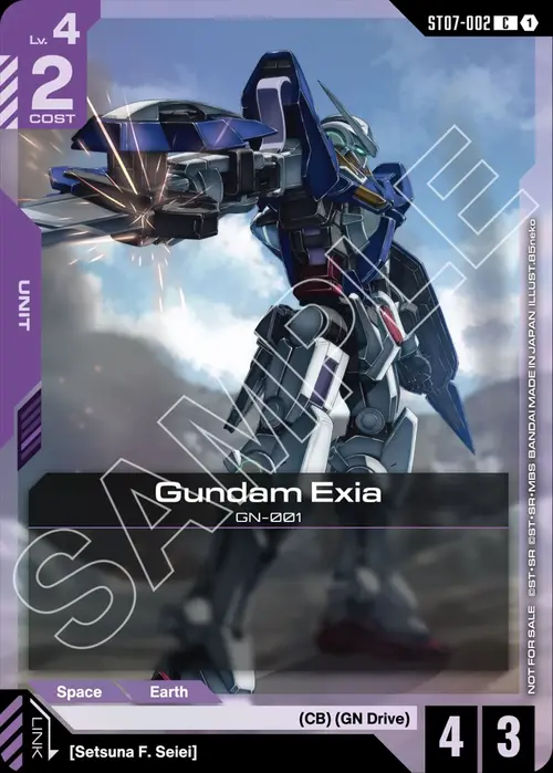 Gundam Exia Frente