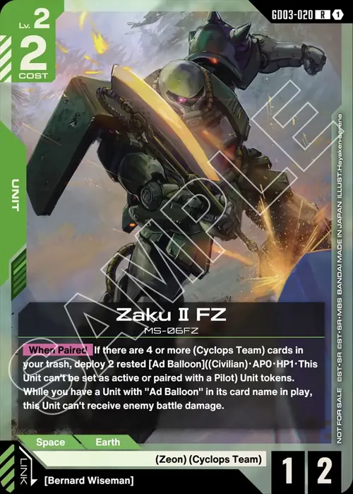 Zaku II FZ Frente