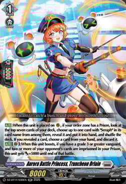 Aurora Battle Princess, Truncheon Orlain [D-Format] Card Front