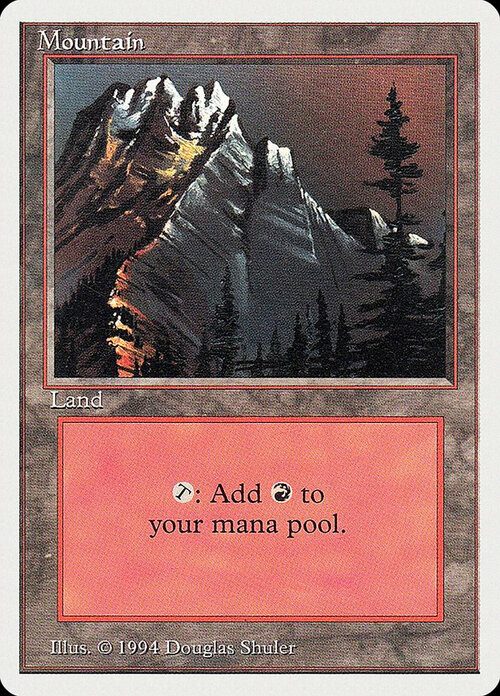 Mountain Card Front