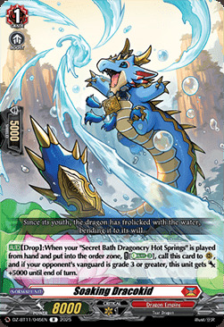 Soaking Dracokid [D-Format] Card Front