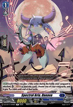 Spectral Aria, Danava [D-Format] Card Front