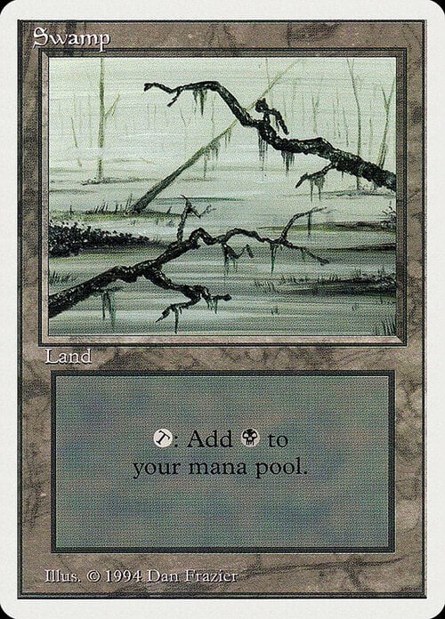 Swamp Card Front