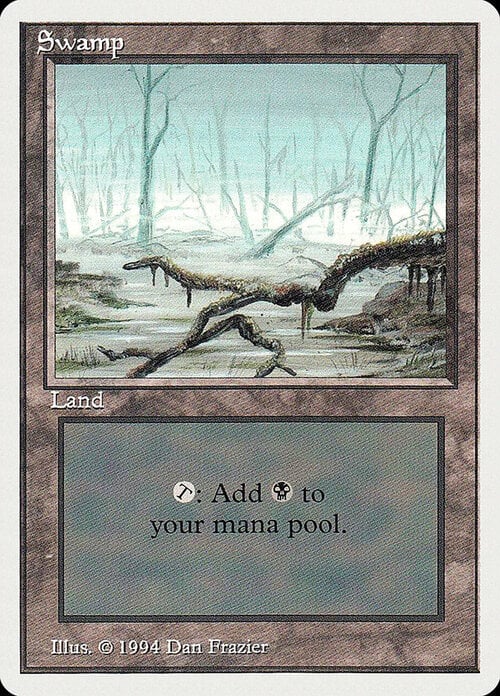 Swamp Card Front