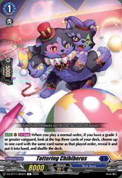 Tottering Chibiberus [D-Format] Card Front