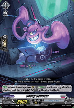 Snoop Sentient [D-Format] Card Front