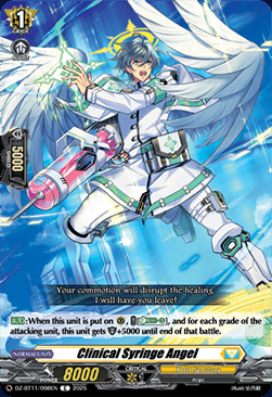 Clinical Syringe Angel [D-Format] Card Front