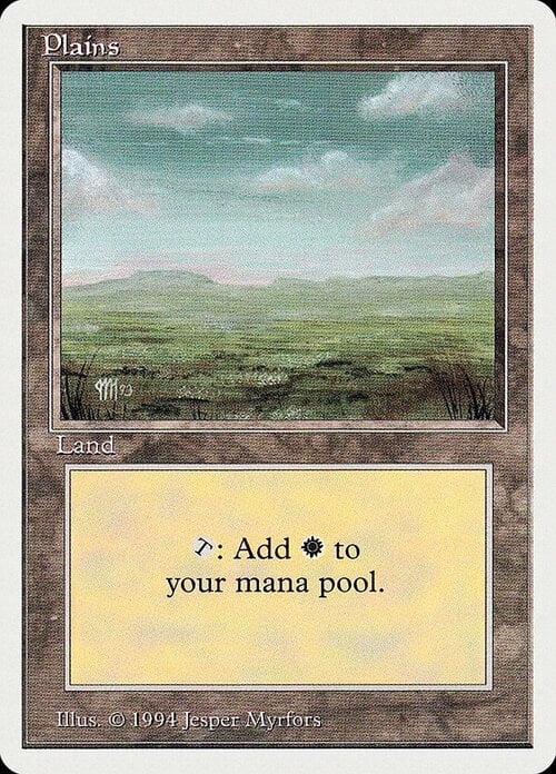 Plains Card Front