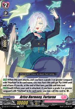 Arise Harmony, Fortarna [D-Format] Card Front