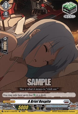 A Brief Respite [D-Format] Card Front