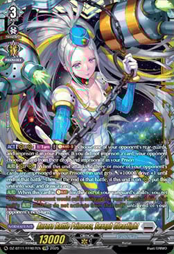 Aurora Battle Princess, Seraph Clearlight [D-Format] Card Front
