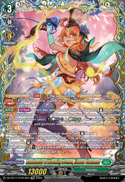 Bandmaster of Blooming Dreams, Lianorn Traumend [D-Format] Card Front