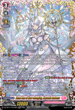 Fated One of Ever-changing, Krysrain Cadenza [D-Format] Card Front