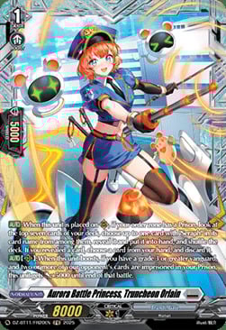 Aurora Battle Princess, Truncheon Orlain [D-Format] Card Front