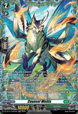 Counsel Woltis [D-Format] Card Front