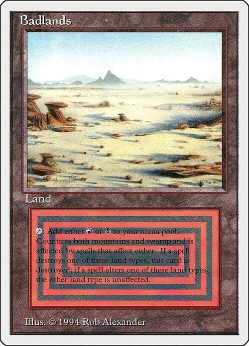 Badlands Card Front