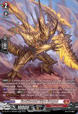 Rockbound Edge Dragon [D-Format] Card Front