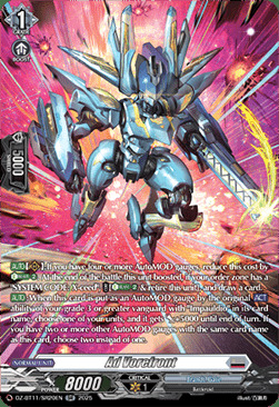 Ad Vorefront [D-Format] Card Front