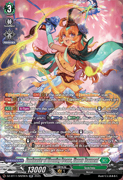 Bandmaster of Blooming Dreams, Lianorn Traumend [D-Format] Card Front
