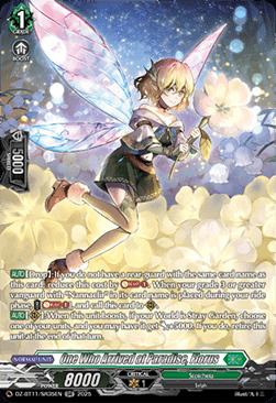 One Who Arrived at Paradise, Florus [D-Format] Card Front