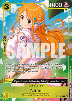 Nami Card Front