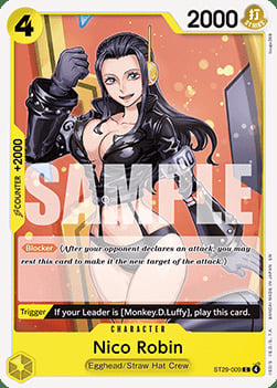 Nico Robin Card Front