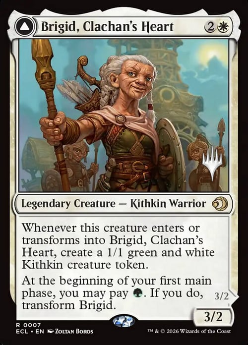 Brigida, Cuore del Clachan // Brigida, Mente del Doun Card Front