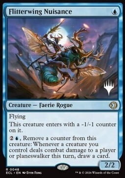 Flitterwing Nuisance Card Front