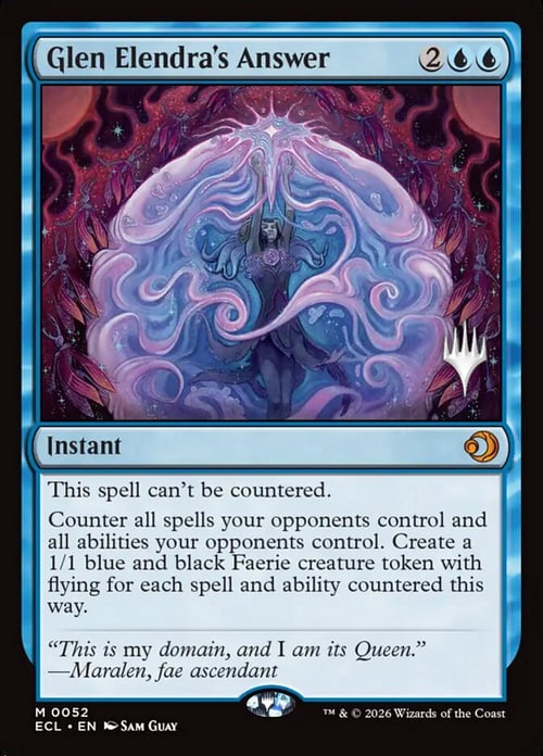 Risposta di Gola Elendra Card Front