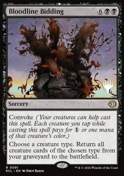 Bloodline Bidding Card Front