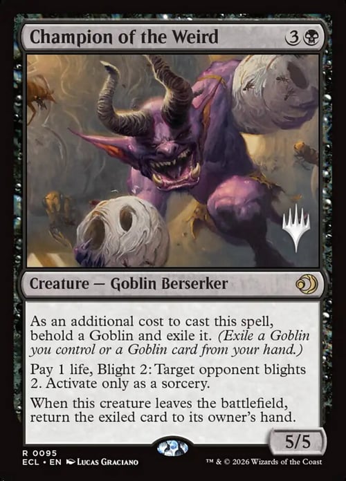 Campione dei Bizzarri Card Front