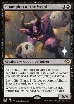 Champion of the Weird Card Front