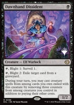 Dawnhand Dissident Card Front