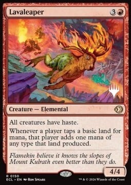 Lavaleaper Card Front