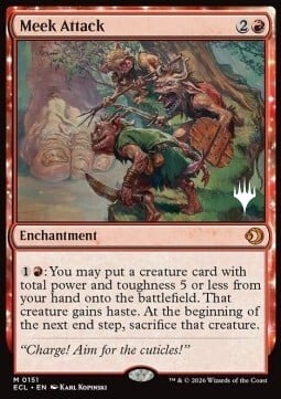 Meek Attack Card Front